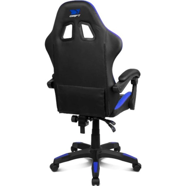 Drift silla gaming dr35 negra-azul eléctrico