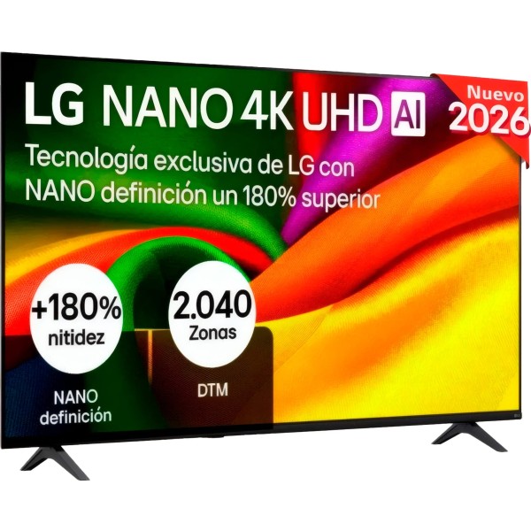 Lg nano 4k uhd ai / televisor smart tv 85" nanocell 4k uhd